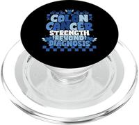 Colorectal Cancer CRC Colon Cancer Awareness PopSockets PopGrip for MagSafe