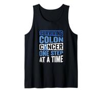 Colorectal Cancer CRC Colon Cancer Awareness Tank Top