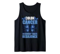 Colorectal Cancer CRC Colon Cancer Awareness Tank Top