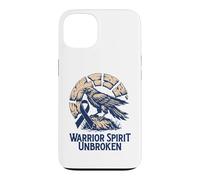 Colorectal Cancer Raven - Warrior Spirit Unbroken - Norse Case for iPhone 13