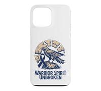 Colorectal Cancer Raven - Warrior Spirit Unbroken - Norse Case for iPhone 13 Pro Max