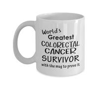 Colorectal Cancer Survivor Gifts Tea Mugs Luxury Tea Cup with Handle Ceramic Drinkware for Cappuccino Cocoa Café 330Ml