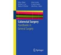 Colorectal Surgery – Handbooks in General Surgery