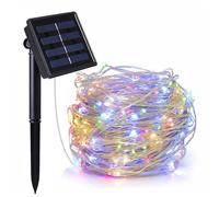 (colored, 20M 200LED 8Mode) Solar Power String Fairy Lights 5 / 10 / 20 / 30 meters 2 / 8 Twinkle Modes Waterproof Outdoor Garland Garden Decoration Lamp