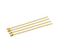 Colored Ball Chain Keychain Bulk 500pcs Metal Hanging Chains Necklace Connector for DIY Bracelet Jewelry Making Accessories(Dark Yellow)