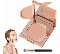 Colored Clay Cc Undereye Corrector,Undereye Color Corrector For Dark Circles with Brush,Waterproof and Light Long Lasting Foundation,Cream Foundation Under Eye Makeup,Cover Nature (Light-mediumpeach)