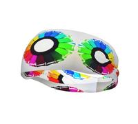 Colored crayon circles Moisture Wicking Workout Headband, Sweatband Headbands for Running,Cycling,Football,Yoga,Hairband for Women and Men