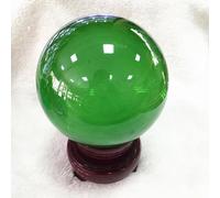 Colored Crystal Balls Home Ornaments Glass Creative Crafts,Green,200mm