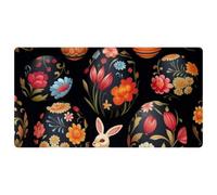 Colored Easter Egg Rabbit-830 Kitchen Mat,Cushioned Waterproof Kitchen Rug, Non Slip Comfort Kitchen Rug for Kitchen Decor Sink Office,15.7"x29.5"in