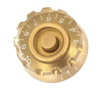 Colored Electric Guitar Knobs Potentiometers Gears Tone Volume Professional Accessories Guitar Knobs For Adult Beginners(Gold 1 piece)