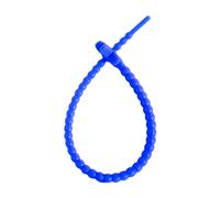 Colored Five-Pointed Star 22cm Silicone Rope Jewelry Chain Accessories Dress Tags Rope Data Line Binding Tape Self-locking Lanyard Strap