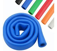 Colored Foam Insulation Pipe Insulation Waterproof Pipe Cover Flexible Flame Retardant, Heat Preservation Insulated for Guitar Stand Foam Tube, Exercise Machine(Blue,35mm*5mm*1m)