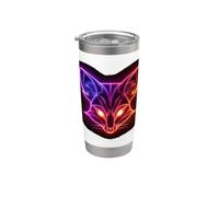 Colored Fox Cute Gaming Foxes Arctic boy Stainless Steel Insulated Tumbler