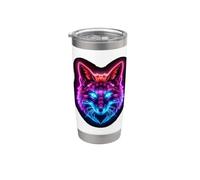 Colored Fox Cute Gaming Foxes Arctic boy Stainless Steel Insulated Tumbler