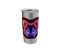 Colored Fox Cute Gaming Foxes Arctic boy Stainless Steel Insulated Tumbler