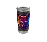 Colored Fox Cute Gaming Foxes Arctic boy Stainless Steel Insulated Tumbler