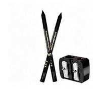 Colored Gel Eyeliner, 2 Pcs Eye Liner Pencils for Women,Colorful eyeliner pen Lying silkworm can cut eye shadow lipliner Waterproof non halo dye pearlescent glue pen (1#)