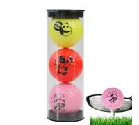 Colored Golf Balls, Conspicuous Novelty Golf Balls, Golf Stuff, Golf Accessories, Portable Creative Golfballs for All Golfers Adults Kids Men & Women Outdoor Backyard Games Distan