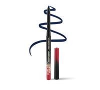 Colored Kajal, Mumbai Marine (Navy Blue)- Intense Color, Smooth Glide, Waterproof, Smudge-Proof Eye Pencil with Almond Oil, 0.3 g