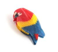 Colored Macaw Parrot Claw Clip,Cute Bird Animal Hair Claw Clip for Women,Cellulose Acetate Hair Clips for Girls,Acetate Marine Hair Accessories Gift