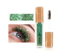 Colored Mascara for Eyelashes,Waterproof Long Lasting Sparkle Diamond Mascara Smudge-proof Lengthening,False Lash Mascaram, Anti Gravity Mascara,Glitter Mascara Makeup Party Stage Use (2#)