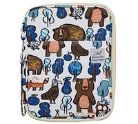 Colored Pencil Case, Stationery Storage Bag Sketch Painting Pencil Case Water Proof Pencils Holder for Colored Pencils & Gel Pen (Animal Doodle)