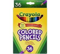 Colored Pencils, 36 Premium Quality, Long-Lasting, Pre-Sharpened Pencils Non-Toxic Colored Pencil Set For Adult Coloring Books or Kids 4 & Up, Great For Shading, Gradation, Line Art & More (2 Pack)