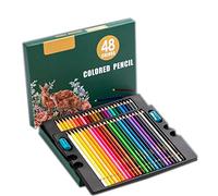 Colored Pencils, Oily Colored Pencils Set Artist Sketching Drawing Pencils Art Craft Supplies Coloring Pencils Set Gift for Adults Kids Beginners(48 Colors)