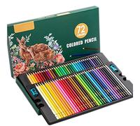 Colored Pencils, Oily Colored Pencils Set Artist Sketching Drawing Pencils Art Craft Supplies Coloring Pencils Set Gift for Adults Kids Beginners(72 Colors)