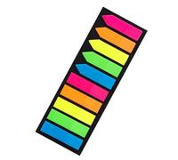 Colored PET Label 100 / 120Pcs Repositionable Writable Adhesive PET Notes Page Marker for Notebook Planner Binder Folder Adhesive Notes