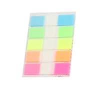 Colored PET Label 100/120Pcs Repositionable Writable Adhesive PET Notes Page Marker for Notebook Planner Binder Folder Clear Bookmarks Tabs