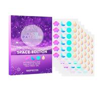 Colored Pimple Patches for Face, Hydrocolloid Acne Patch, Spot Patches for Blemishes & Whiteheads, Acne Treatment Spot Stickers for All Skin Types with Tea Tree Oil, Fast Healing & Skin Friendly