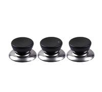 Colored Stainless Steel Pot Lid Knobs Universal Pan Holding Tops Replacement Hand Grip Knob Handle Assist(E)