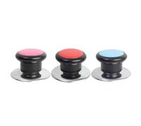 Colored Stainless Steel Pot Lid Knobs Universal Pan Holding Tops Replacement Hand Grip Knob Handle Assist(C)