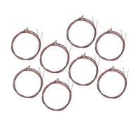 Colored Steel Acoustic Guitar Strings 8 Sets Replacement Kit