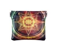 Colored Tarot Astrology Fashion Women's Small Leather Coin Purse Wallet Portable Cash Coin Purse for Men Women Travel guarda monedas para carro