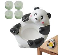 Colored Tealight Candles - Scented Tealights Candle Holder with 4 Votive Candle | Cute Stand Plaster Crafts Tea Light Stand for Table Centerpiece, Home Aesthetics Decor