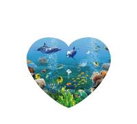 Colored Undersea World Printing 10 Pcs Car Air Freshener Hanging Sheets Scented Hanging Sheets With Rope For Home