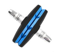 Colored V Brake Blocks for Bicycle Left Right Marked Easy Fit(Card-packed Blue)