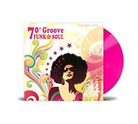 Colored Vinyl 70s Groove: Funk & Soul Music - Pink version - Lamont Dozier, Ike Turner, Bill Cosby, 70s Hits [VINYL]