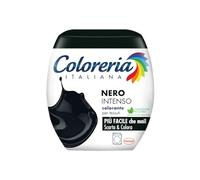 Coloreria Italiana Grey Washing Machine Dye for Fabrics and Clothes, Deep Black, 1 Pack, 350 g