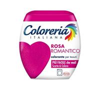 Coloreria Italiana Grey Washing Machine Dye for Fabrics and Clothes, Romantic Pink, 1 Pack, 350 g