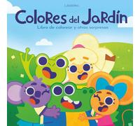 Colores del jardín: Libro de colorear y otras sorpresas, con recortables, laberinto, sopa de letras y animales adorables para niños y adultos