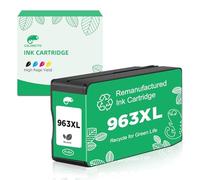 COLORETTO 963XL Ink Cartridges Compatible with HP 963 963XL Ink Cartridge High-Yield for HP OfficeJet Pro 9010 9016 9019 9018 9013 9020 9015 9012 9022 9014 9025 Combo Pack Black