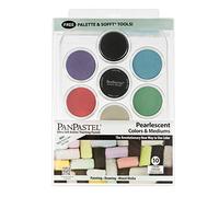 Colorfin Pan Ultra Soft Artist Pastel Set 9ml 10 kg-Pearlescent Colors and Mediums