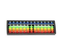Colorful 13 Row Student Abacus Durability Design for Math Exercises Portable Counting Tool Enhances Focally in Classroom Homeschool Activities Slide Beads Abacus Tool