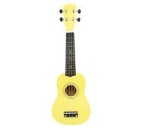 Colorful 21 Inch Ukulele Four String Wood Uke Ukulele for Beginners with Delicate Touch and Body Beautiful Tunes Family Use