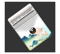 Colorful 21 Key Kalimba Thumb Piano Portable Keyboard Musical Instrument Beginners Finger Piano Kalimba Thumb Piano (Color : 05)