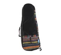 Colorful 21 Soprano Ukelele Ukulele Uke Bag Backpack Case Ethnic National Style Cotton Thicken Padding with Adjustable Shoulder Strap