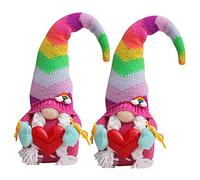 Colorful 2PC Doll Faceless Toys Gnomes Home Rainbow Dwarf Decoration & Hangs 061964